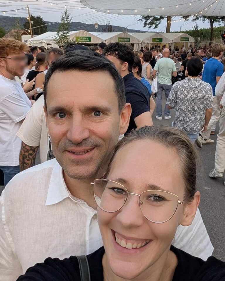 Frank Geiger beim Weinbergfest 2026 in Beilstein